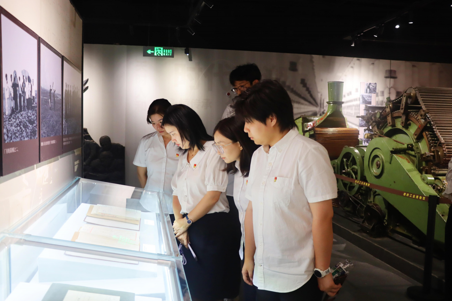yl23455永利官网开展“弘扬梦桃精神 激励担当作为”主题党日活动
